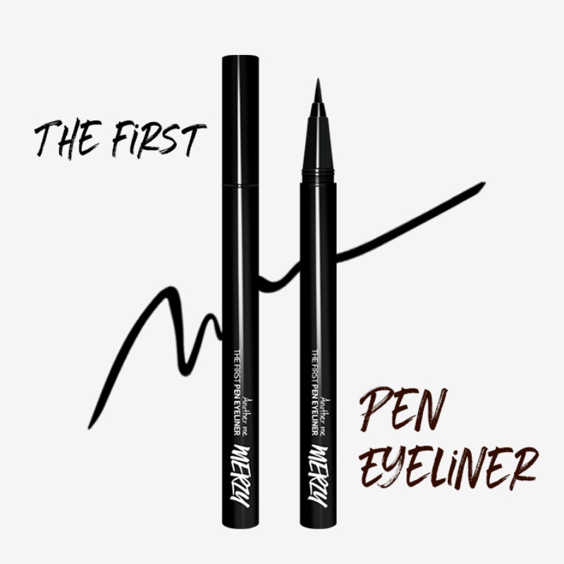 Bút Kẻ Mắt Nước Chống Trôi Merzy The First Pen Eyeliner