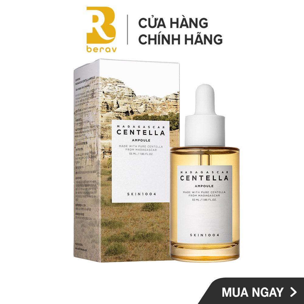 Tinh Chất Rau Má SKIN1004 Madagascar Centella Ampoule Giảm Mụn, Làm Dịu & Phục Hồi Da Nhạy Cảm 55ml | BigBuy360 - bigbuy360.vn