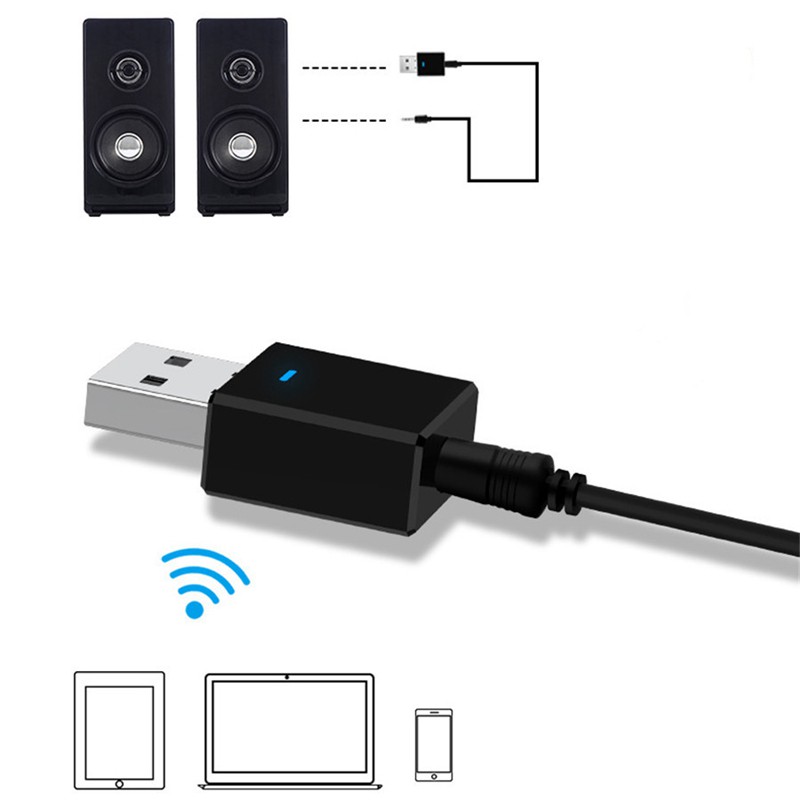 Bộ Thiết Bị Thu Phát Bluetooth 5.0 + Edr 2 Trong 1 Cho Xe Ô Tô