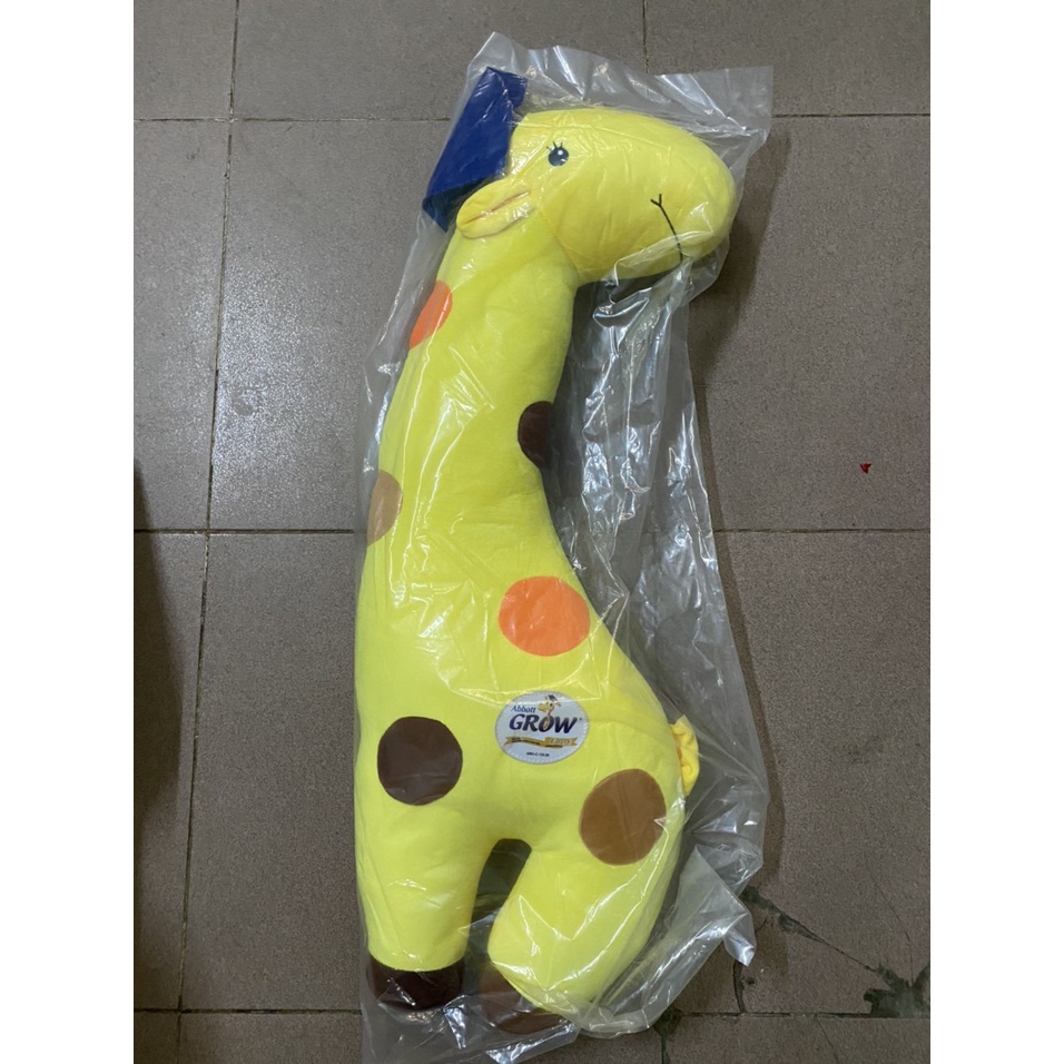 THÚ NHỒI BÔNG HƯƠU CAO CỔ QUÀ TẶNG SỮA GROW