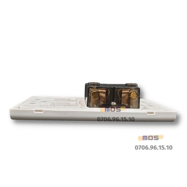 Mặt 1 ổ cắm 1 công tắc hoặc 2 công tắc SINO VANLOCK chính hãng