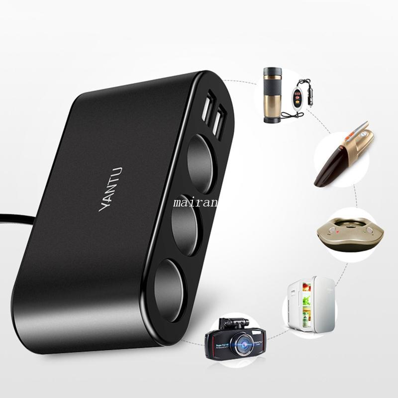 Củ Sạc Tích Hợp Bật Lửa 3 Trong 1 Cổng USB