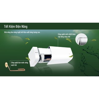 Bình nóng lạnh Panasonic 15l,20l,30 lít ngang