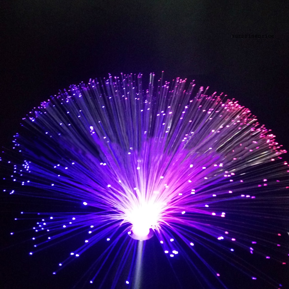 Đèn ngủ LED sợi quang đầy màu sắc dùng cho trang trí nhà ở/tiệc tùng dễ thương