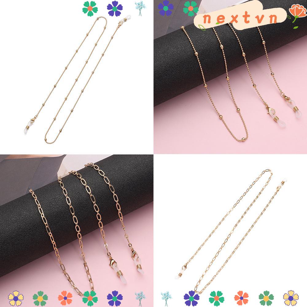 Dây đeo mắt kính bảo vệ chống thất lạc bằng hợp kim phong cách punk thời trang cho nam và nữ