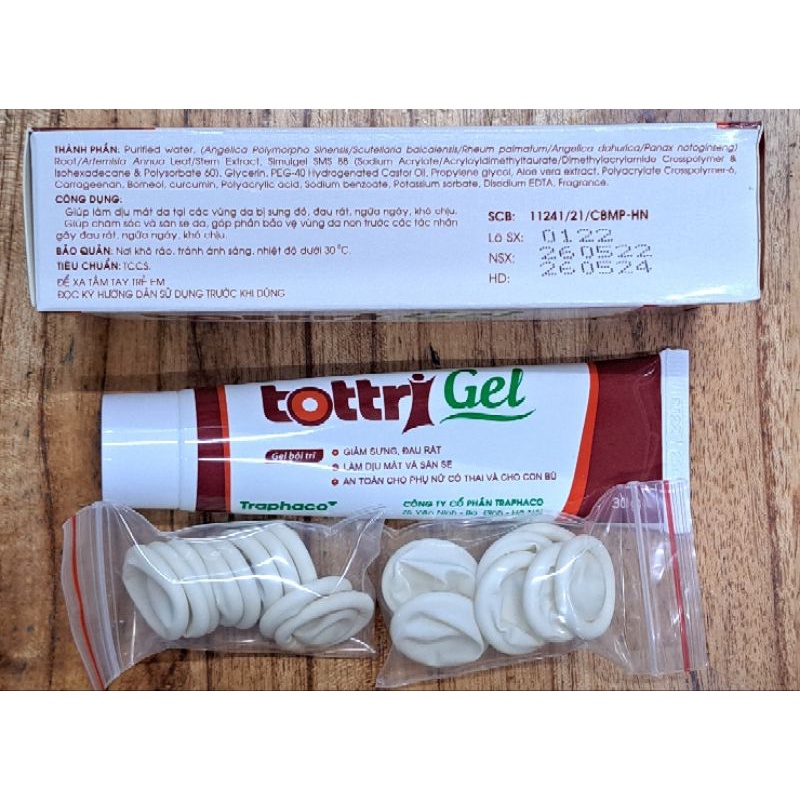 KEM BÔI TRĨ TOTTRI GEL 30G
