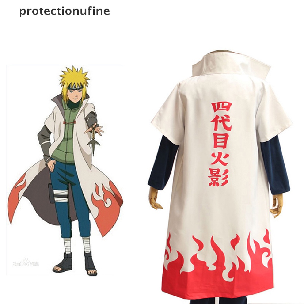 Pr3vn Áo Choàng Hóa Trang Nhân Vật Anime Naruto Hokage Namikaze Minato Kakashi Martijn