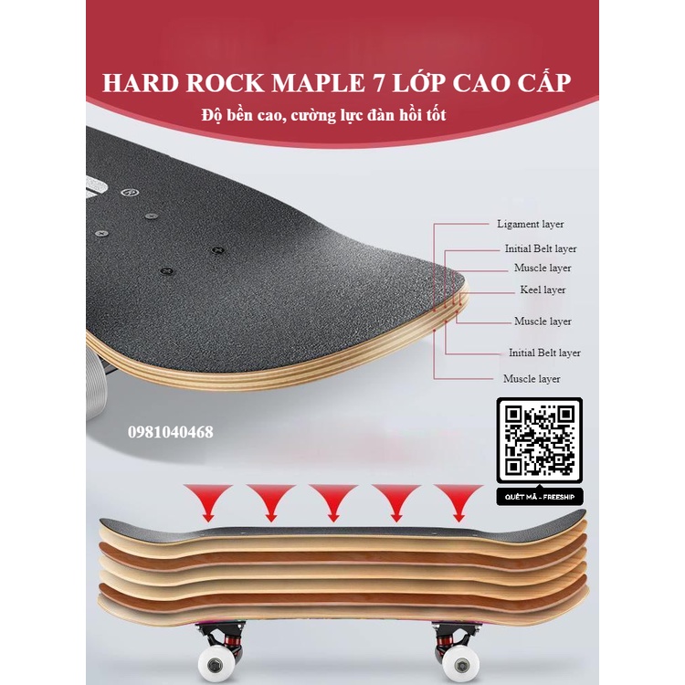 VÁN TRƯỢT SKATEBOARD HÀNH ĐỘNG CHUYÊN NGHIỆP TẬP TRICK CƠ BẢN VÀ NÂNG CAO