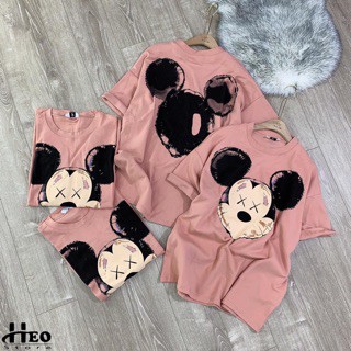 Áo_Thun_Nữ_Đẹp 💖FREESHIP💖 Áo phông mickey hồng  dáng rộng  thời trang Hàn Quốc hàng nhập Quảng Châu cao cấp