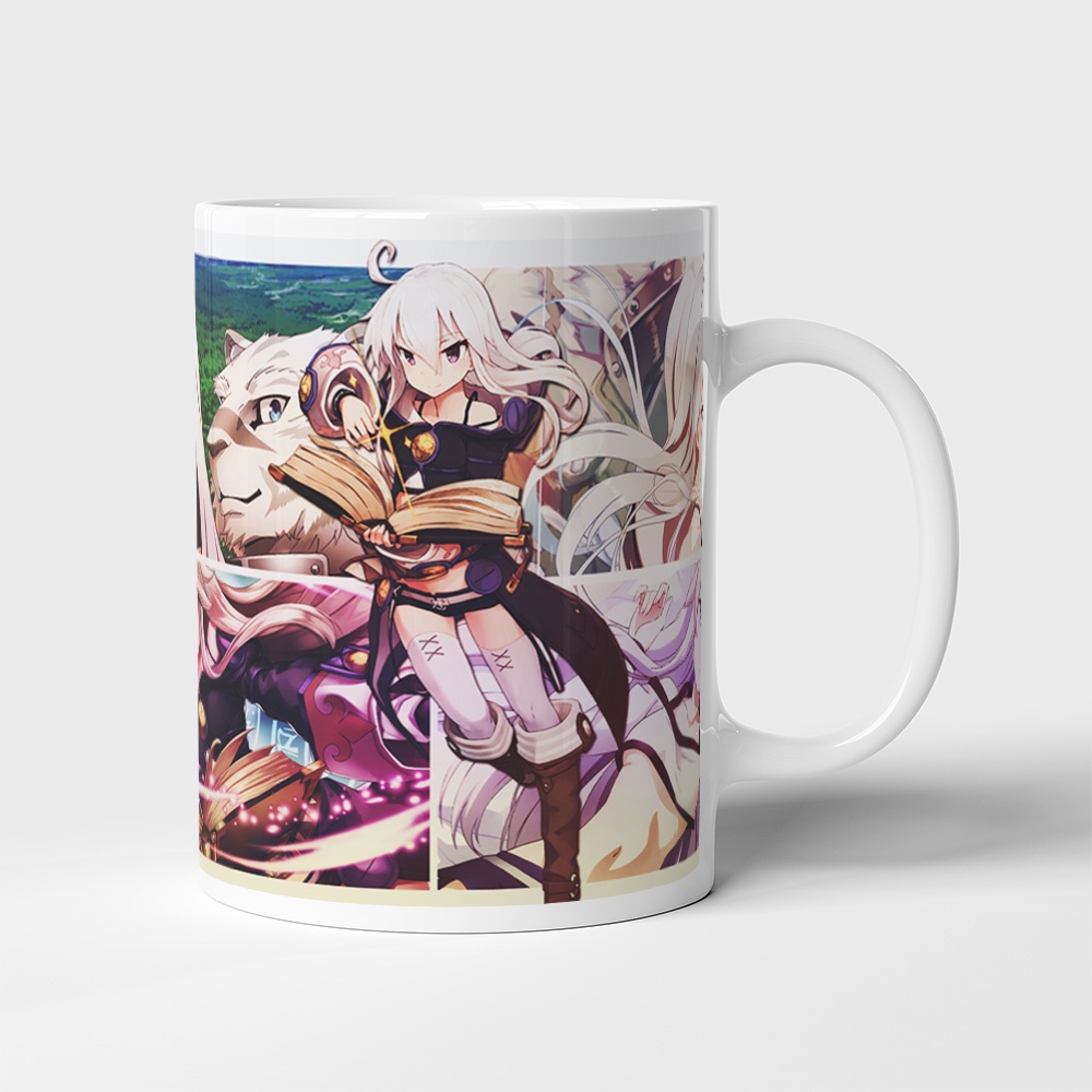 Cốc uống nước Anime, ly in hình GRIMOIRE OF ZERO - Mẫu 1. Nhận in theo yêu cầu