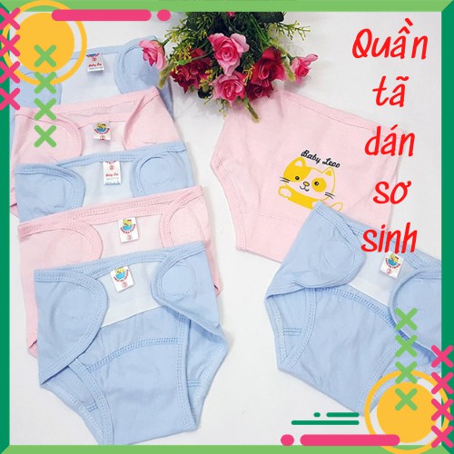 Quần tã dán sơ sinh - 3 kích thước nhiều màu sắc (BL03)