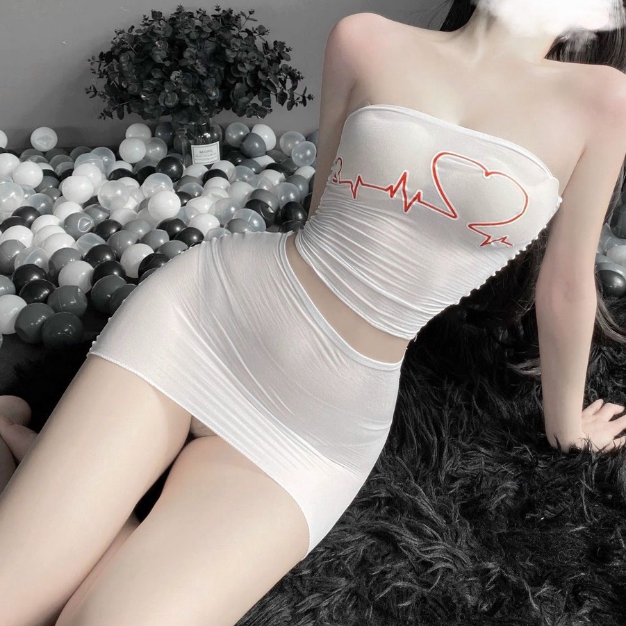 Set đồ ngủ thun xuyên thấu TuTu B028