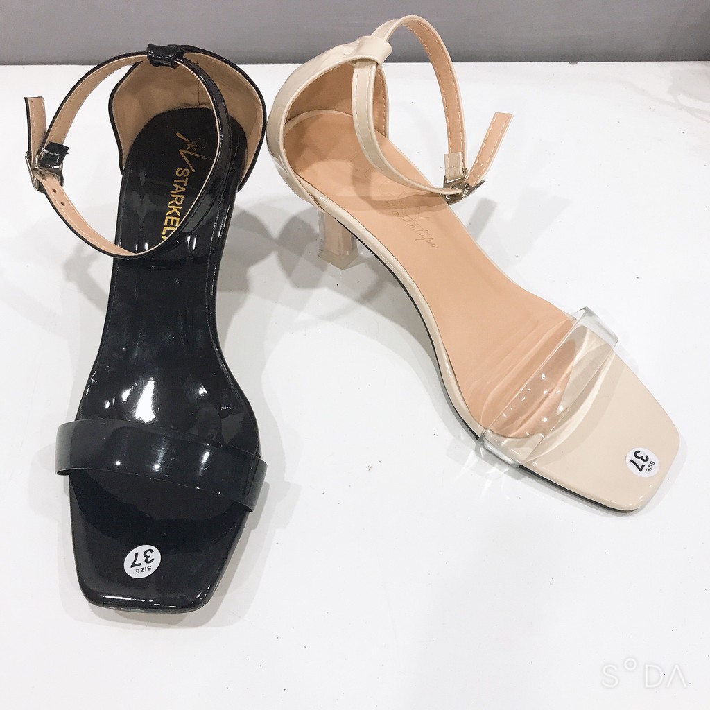 [FREESHIP] [CÓ VIDEO THẬT] Sandal cao gót 5cm gót nhọn