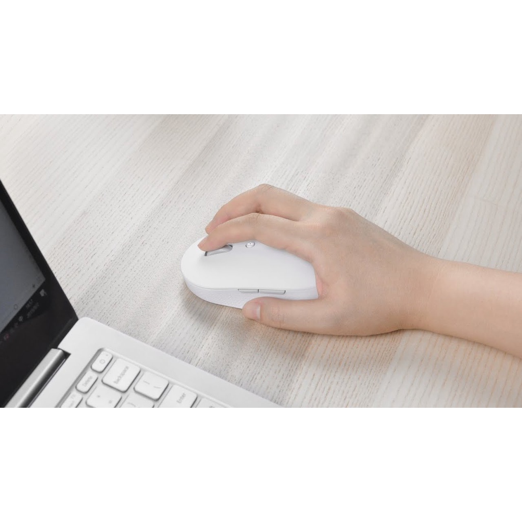 Chuột máy tính không dây thông minh Xiaomi Dual Mode Wireless Silent Edition - 2 chế độ USB Bluetooth