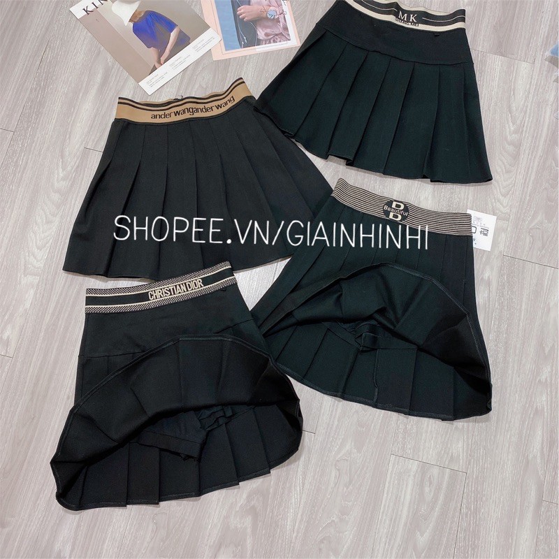 Chân váy xòe xếp ly chất Umi dày dặn, Chân váy cạp chun có lót quần CV1276 - NhiNhi Shop | BigBuy360 - bigbuy360.vn