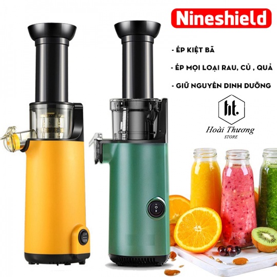 Máy Ép Chậm Nineshield, Máy Ép Trái Cây Bảo Hành 12 Tháng