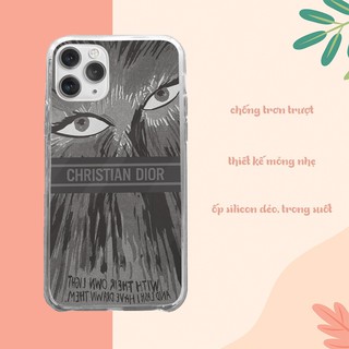 Ốp lưng iphone DIOR Eyes vintage cho Iphone 5 6 7 8 Plus X Xr 11 12 Pro Max JC20200800055