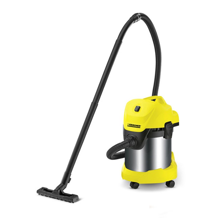 Máy hút bụi - nước và thổi Karcher WD3 Premium - Tặng 1L hóa chất karcher 3 in 1 - Thùng chứa thép không rỉ