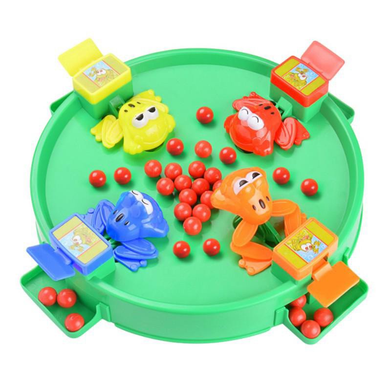 Bộ đồ chơi Ếch ăn kẹo 24 bi 4 người chơi vui nhộn Feeding hungry frogs