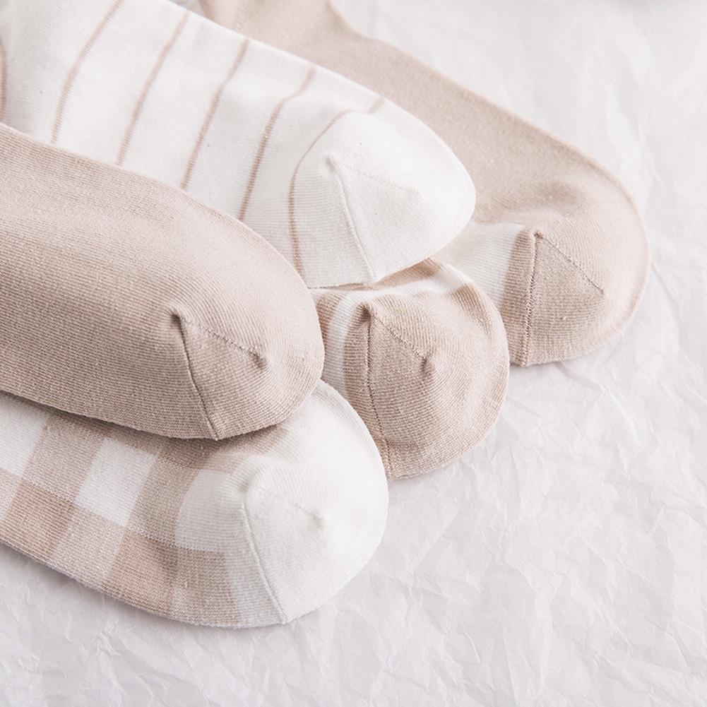 Vớ cotton mỏng ngắn thoáng khí thời trang xuân hè cho nữ