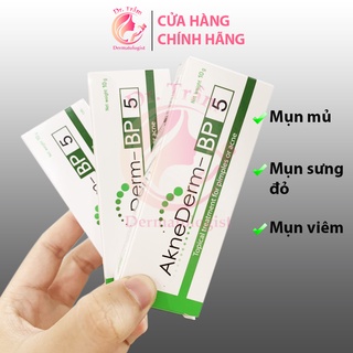 Aknederm - Kem chấm mụn trứng cá - Benzoyl Peroxide