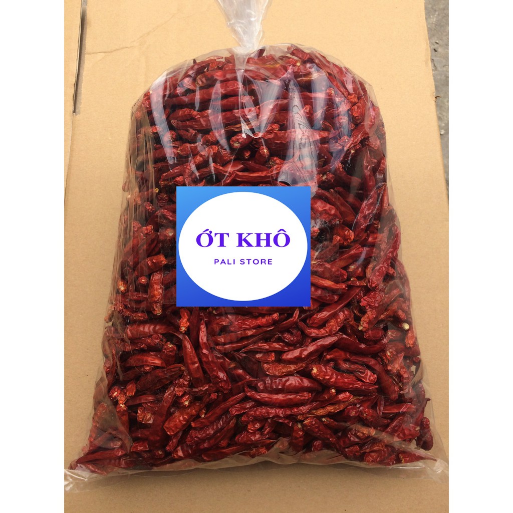 ỚT QUẢ SẤY KHÔ GÓI 500G