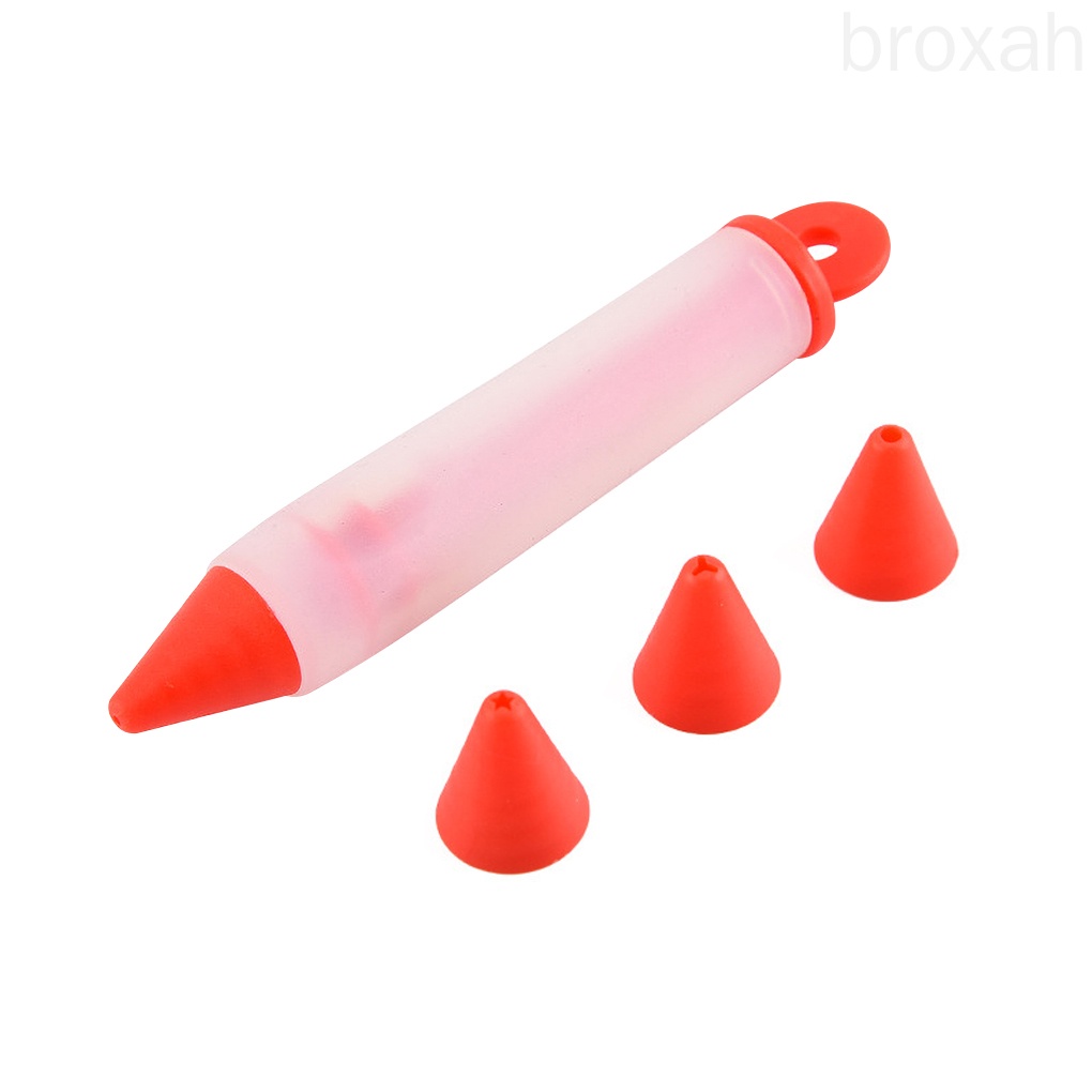 Bút Trang Trí Bánh Kem Bằng Silicone Có Thể Tái Sử Dụng
