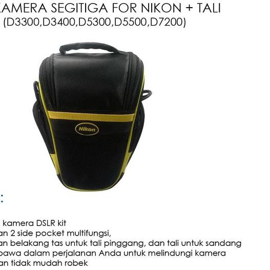 Túi Đựng Máy Ảnh Nikon + Dây Đeo (D3300 / D3400 /D5300 /D5500 /D7200)