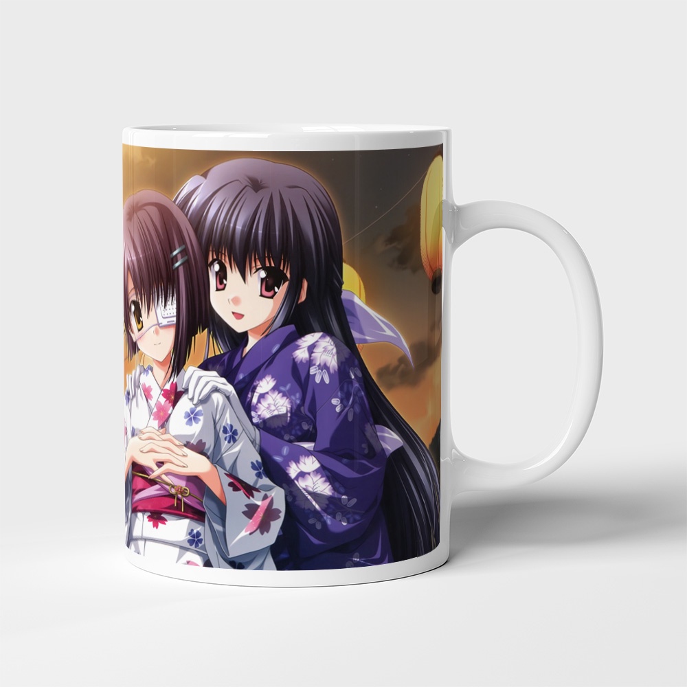 Cốc uống nước Anime, ly in hình EF - Mẫu 1. Nhận in theo yêu cầu