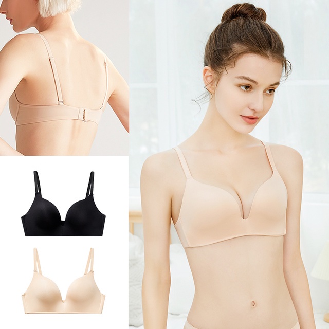 Áo Lót Nâng Ngực Không Gọng Không Đường May Gợi Cảm Hàng Mới Dành Cho Bạn Nữ