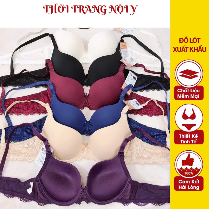 Áo Lovely 175 .Quả Trơn Dây Ren Mut Vưa 2.5cm Có Gọng Mềm Thoáng Mát Đủ Size Nhiều Màu