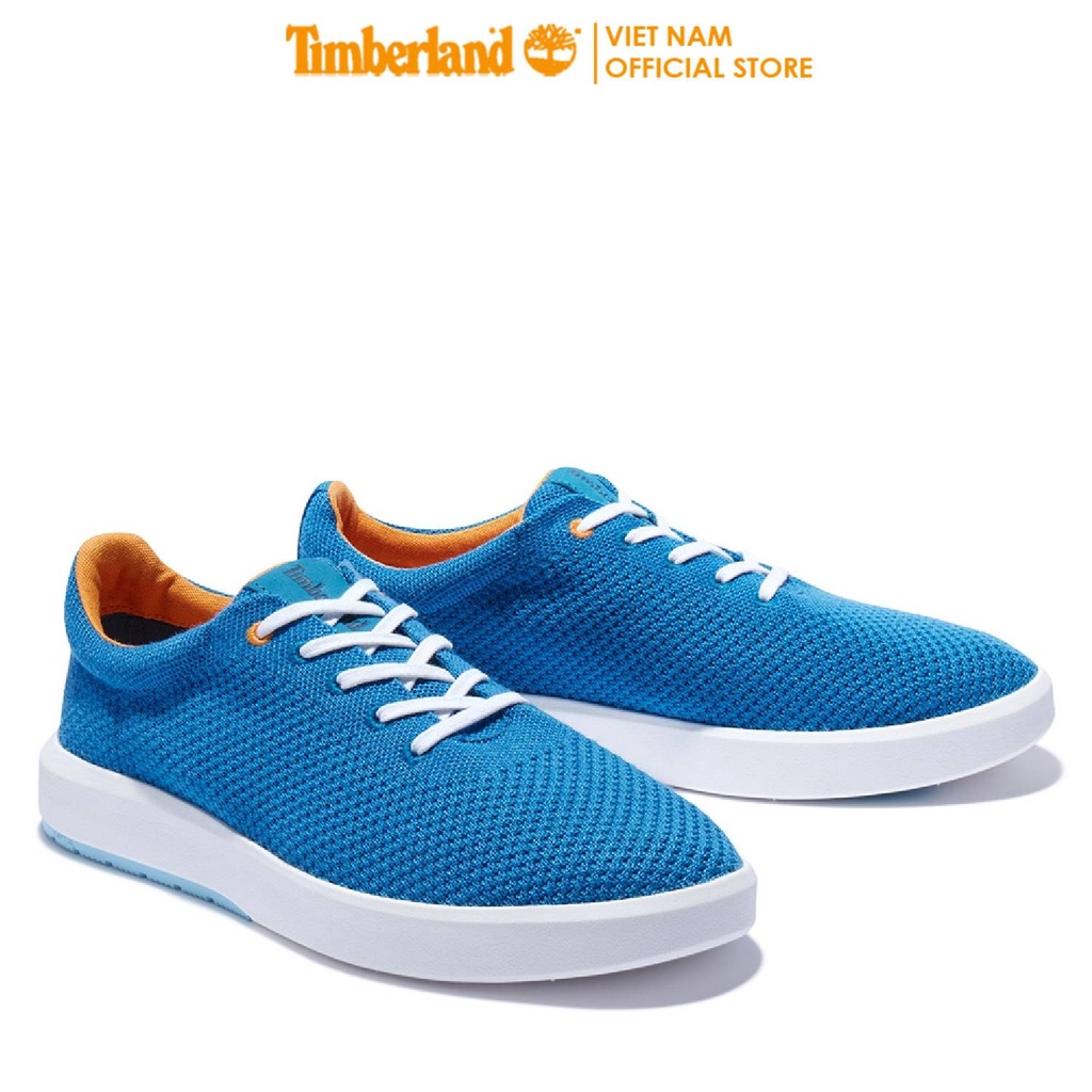 Giày Thể Thao Nam Timberland Truecloud EK+ Oxford Medium Blue Canvas TB0A2DGT