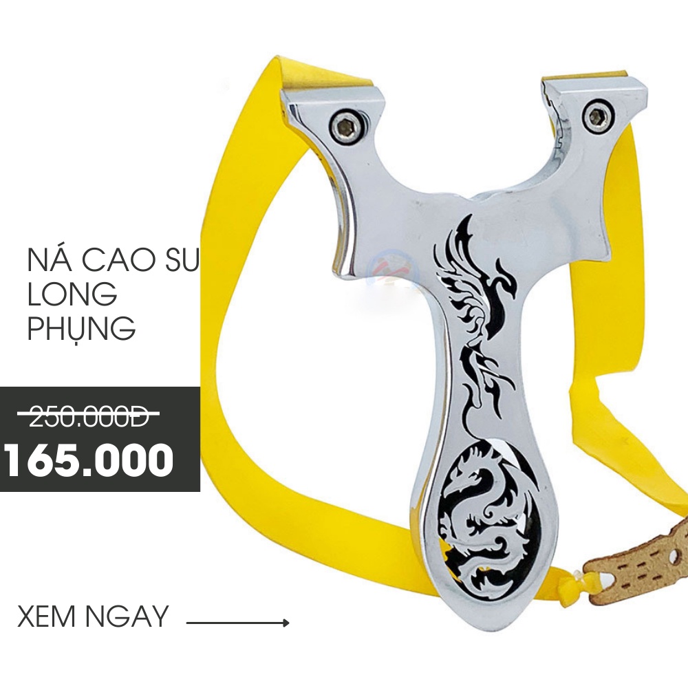 NÁ CAO SU LONG PHỤNG - TẶNG KÈM DÂY THUN