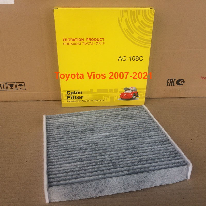 Lọc gió điều hòa AC108-19 dành cho Toyota Vios 2007-2021 87139-50060