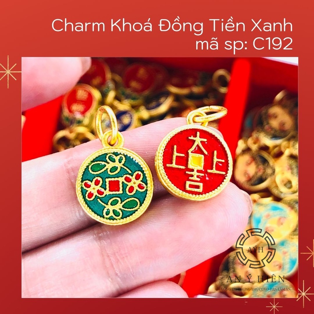 Charm Khóa xanh #C192 ( An Ý Hiên)