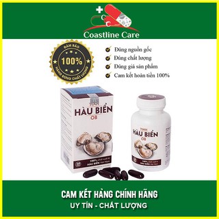 Tinh Hàu Biển OB - Tăng Sức Mạnh, Khỏe Tinh trùng (Hộp 30 VIên)