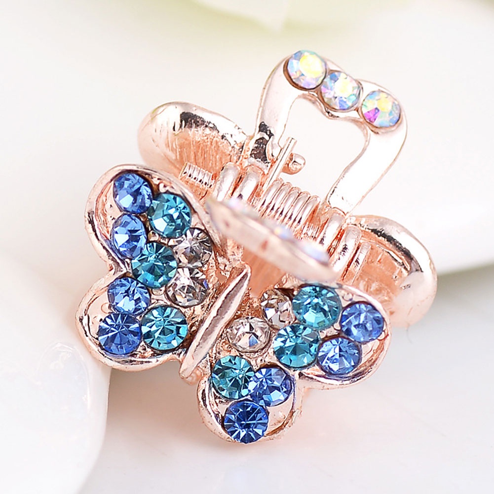 Kẹp Tóc Càng Cua Mini Hình Bướm Dễ Thương Dành Cho Nữ