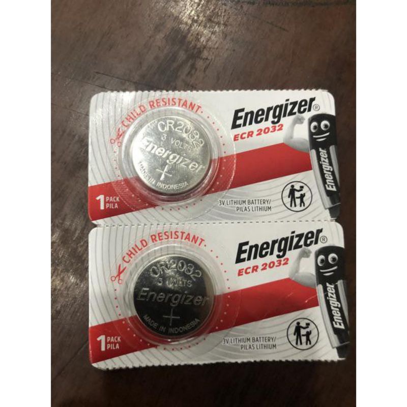 2 viên pin Energizer 2032 Lithium pin đồng tiền CMOS, máy đo nhiệt độ,  cân