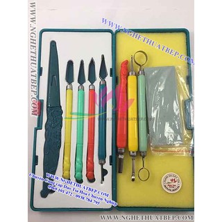 Bộ Dao Tỉa Hoa Quả - Móc Cắt Tỉa thú Chuyên Nghiệp ( cạo vỏ dưa hấu )