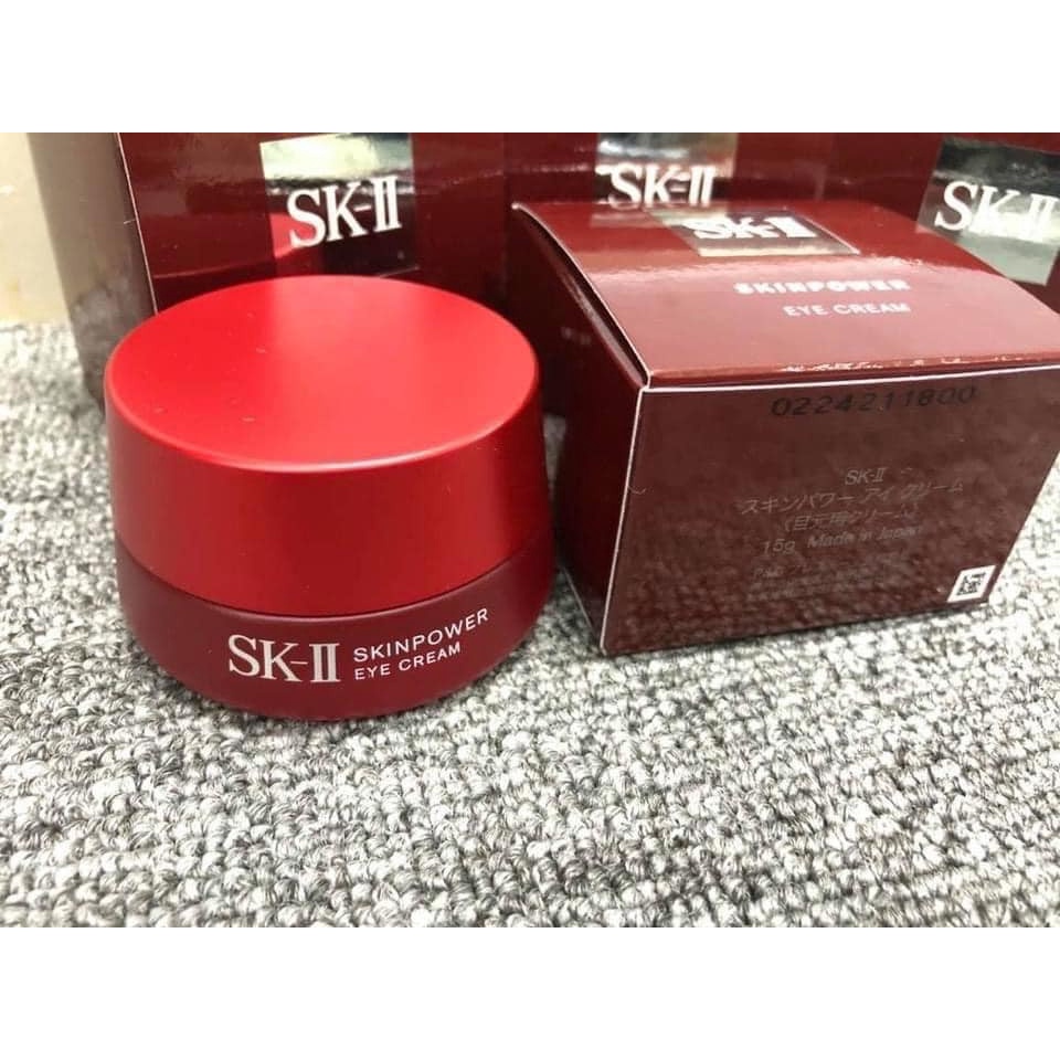 Kem dưỡng mắt SK-II SkinPower Eye Cream 15g ( Mẫu mới 2020 )