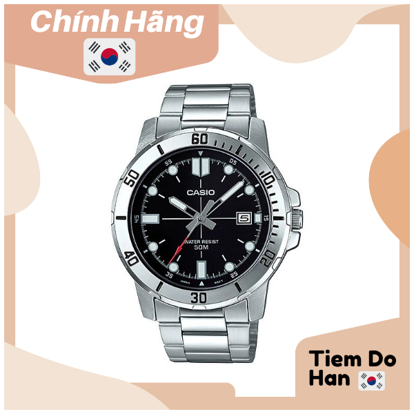 Đồng Hồ Casio Nam MTP-VD01D-1EV Dây Kim Loại Bill Hàn