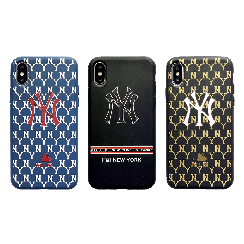 USA Sports New York Yankees NYY Phone Case iPhone 7 Plus X XS MAX XR Soft Cover iPhone 6 6s 8 Plus