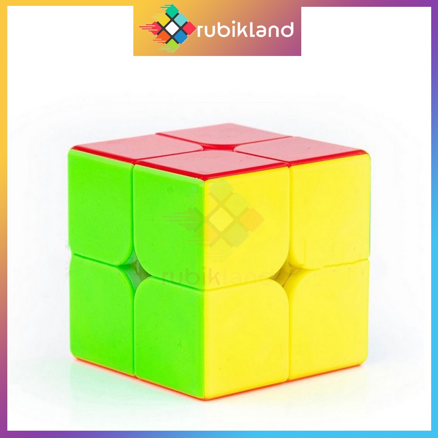 Rubik 2x2 Nam Châm QiYi MS Magnetic Stickerless Rubic 2 Tầng Đồ Chơi Trí Tuệ Trẻ Em