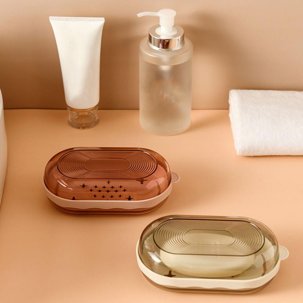 Hộp Nhựa Đựng Xà Phòng Có Nắp Đậy Tiện Dụng Ốp