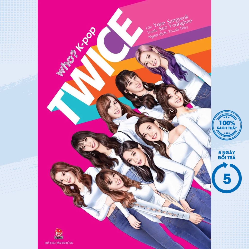 Sách - Who? K-Pop TWICE - KĐ