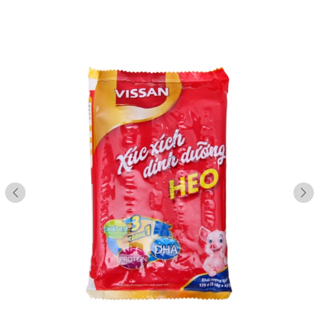 Xúc xích heo Visan