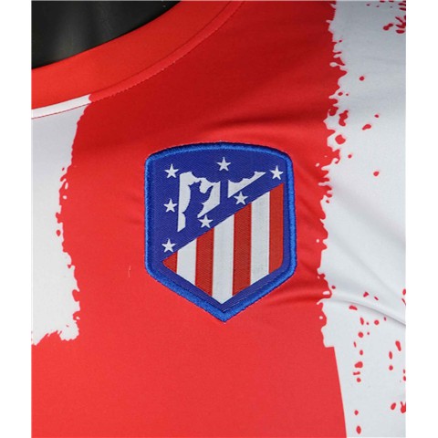 Quần áo đá banh, đá bóng CLB  Atletico Madrid sân nhà 2021/2022 , vải thun lạnh siêu mát