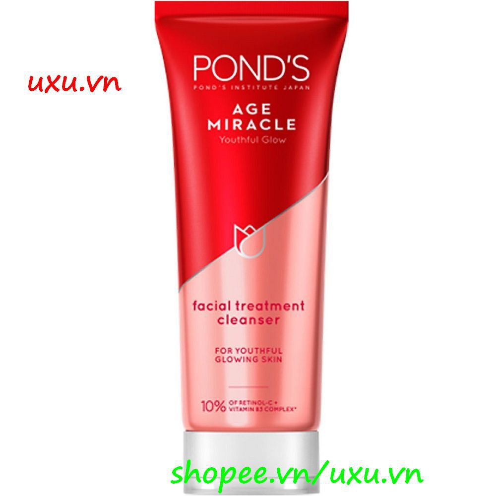 (chính hãng) Sữa Rửa mặt Pond's Age Miracle Ngăn Ngừa Và Làm Giảm Lão Hóa Da 100g