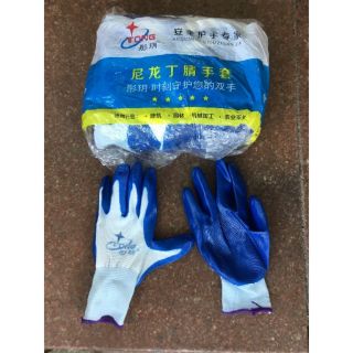 Sỉ. Túi 12 đôi găng tay phủ sơn tĩnh điện