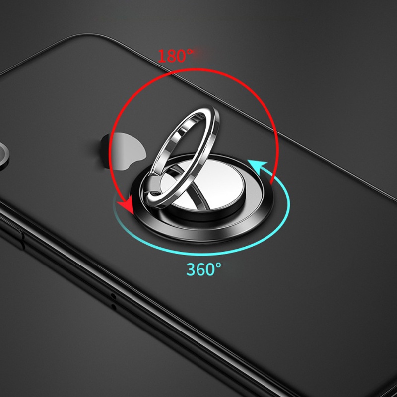 Ior Phổ Quát 360 ° Giá Đỡ Điện Thoại Dạng Nhẫn Đeo Ngón Tay Bằng Kim Loại Có